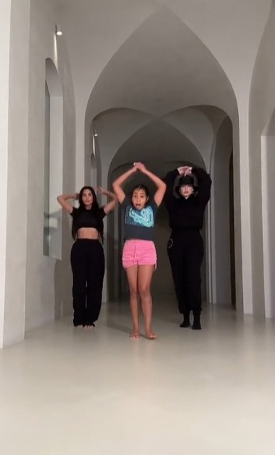 Kim Kardashian’s daughter North West, 9, shows off her surprising secret talent in new TikTok without her mom