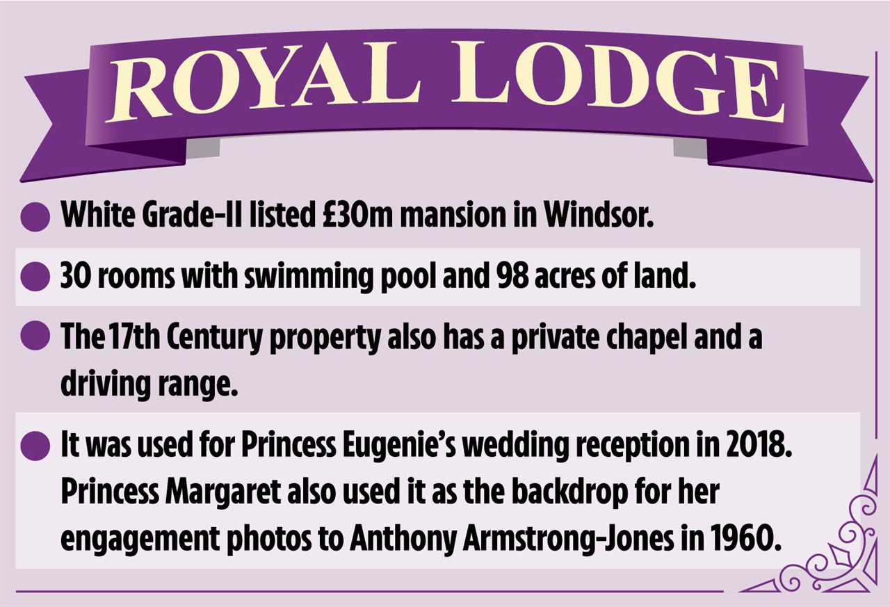 Prince Andrew fears ‘eviction’ from £30m mansion as £250k salary is cut with senior royal quipping ‘we’ll kick you out’