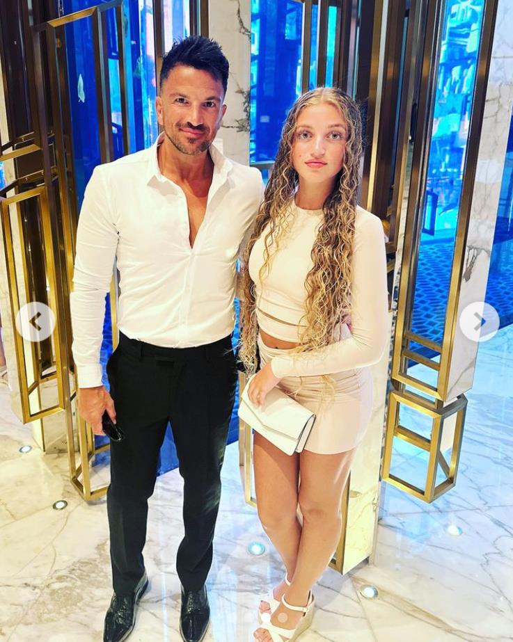 Peter Andre’s daughter Princess looks just like her mum Katie Price in glam snaps from their Dubai holiday