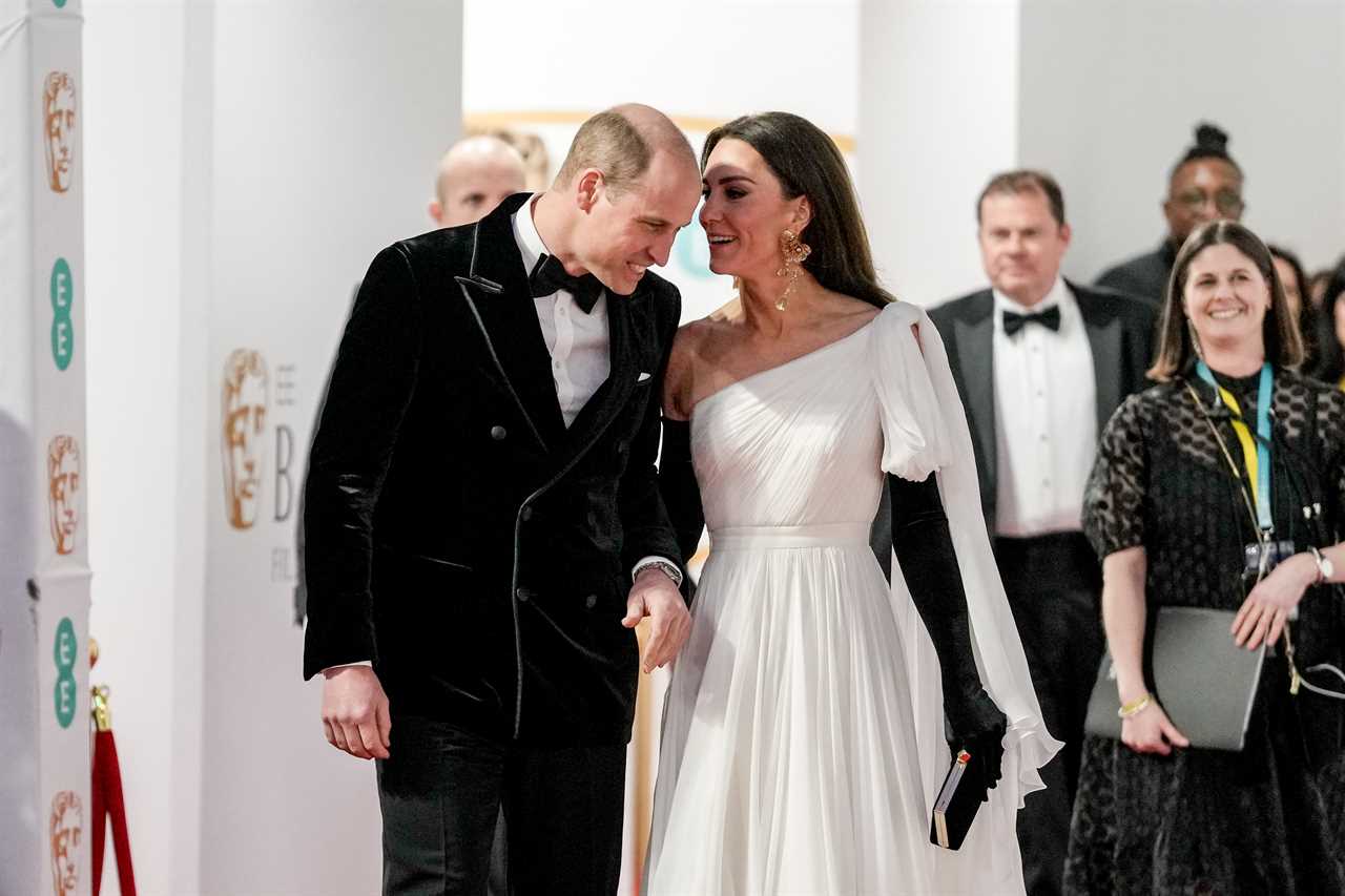 I’m a body language expert – Kate & Prince William’s Bafta flirt fest sends clear message to Harry and Meghan Markle