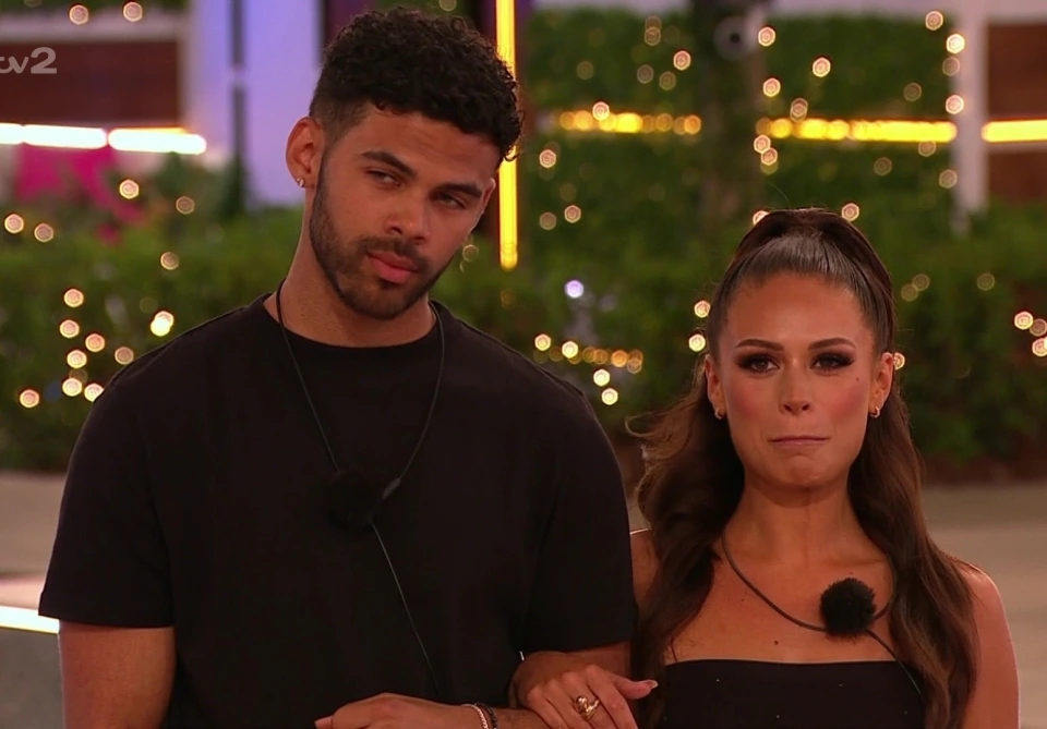 Love Island fans left in hysterics as Kai’s family cheer during recoupling that saw him pick Sanam over Olivia