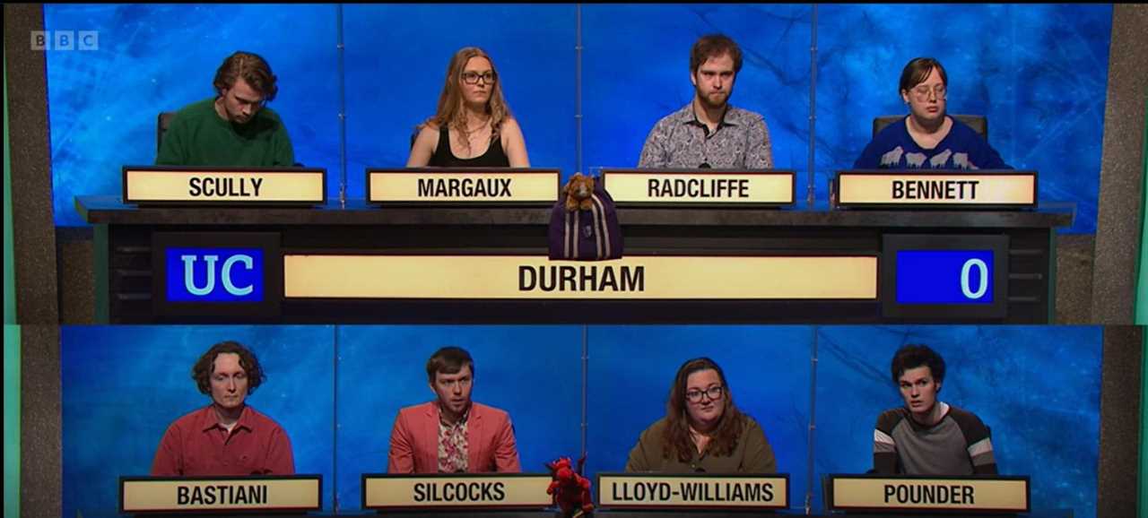 University Challenge have big complaint as BBC quiz show ‘ruined’ by blunder