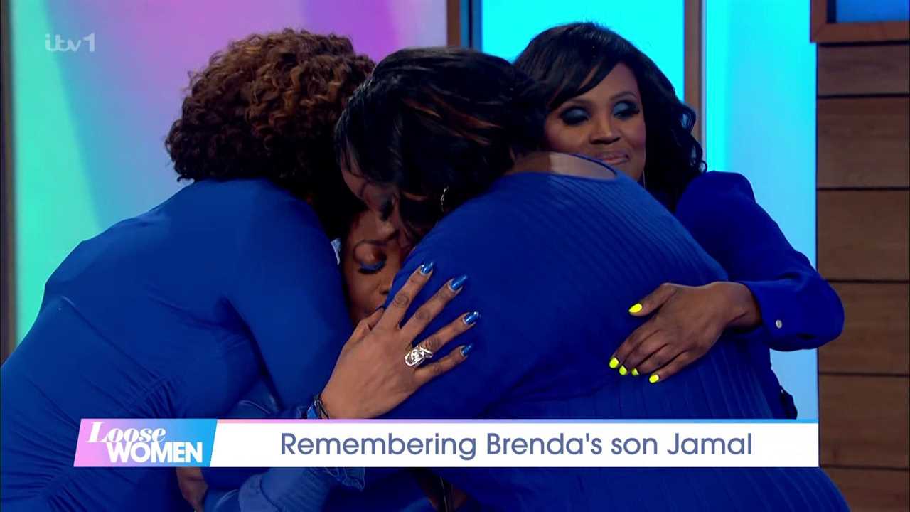 Brenda Edwards breaks down in tears on Loose Women on anniversary of son Jamal’s tragic death