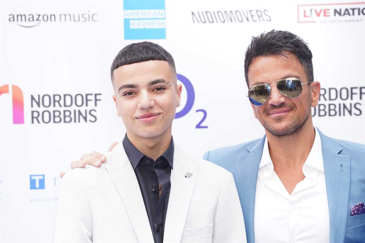 Peter Andre fans all say the same thing about son Junior in new clip