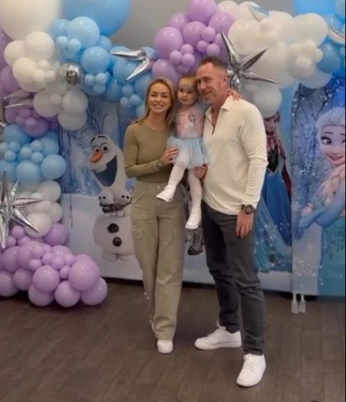 Inside James and Ola Jordan’s lavish Frozen-themed party for daughter Ella as she turns three