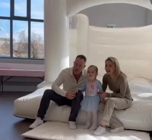 Inside James and Ola Jordan’s lavish Frozen-themed party for daughter Ella as she turns three