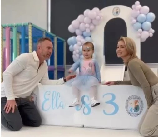 Inside James and Ola Jordan’s lavish Frozen-themed party for daughter Ella as she turns three