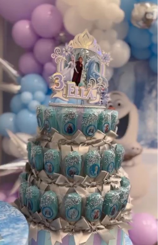 Inside James and Ola Jordan’s lavish Frozen-themed party for daughter Ella as she turns three