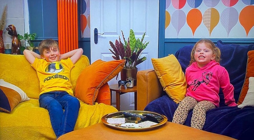 Gogglebox’s Izzi Warner shares rare snap of her two kids in her famous show seat