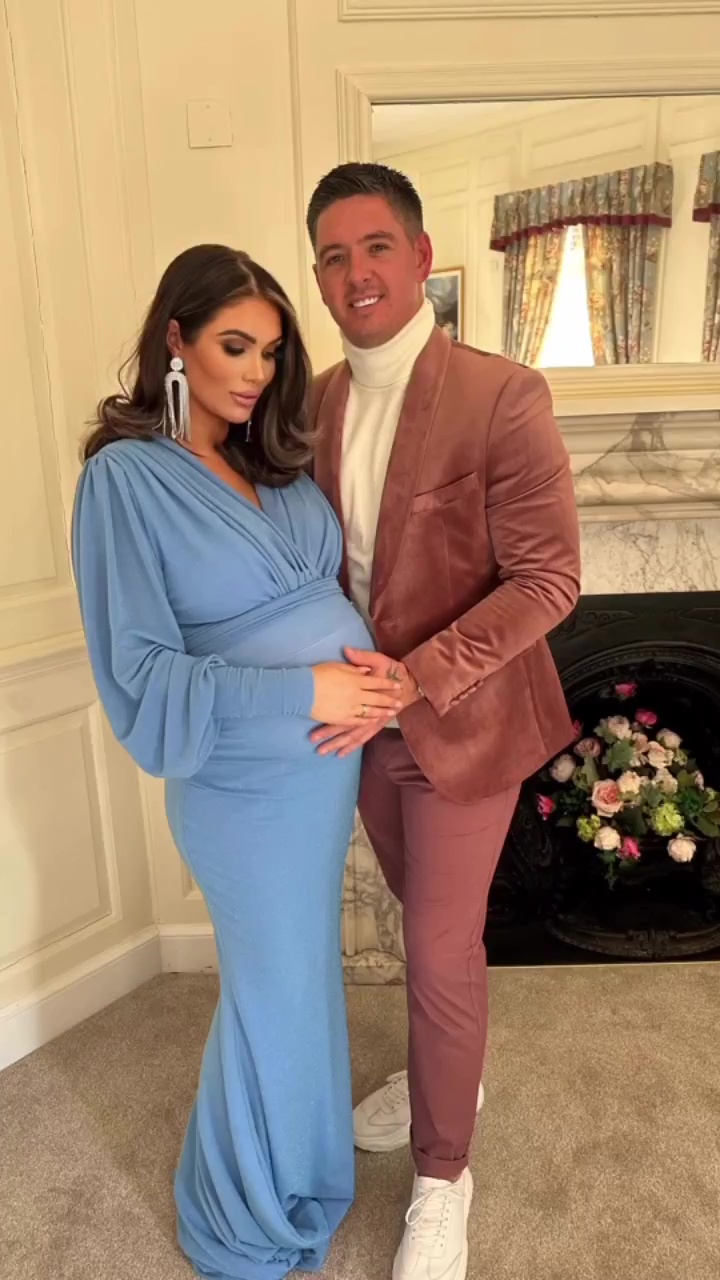 Pregnant Amy Childs splashes out on £110k Range Rover as she lands her own show and counts down to twins’ birth