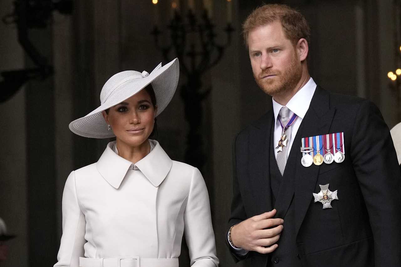 Palace ‘will decide if Meghan Markle and Harry be invited to Charles’ coronation after interview tonight’ expert claims