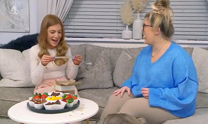 Gogglebox star Abbie left screaming after best friend Georgia asks her life-changing question