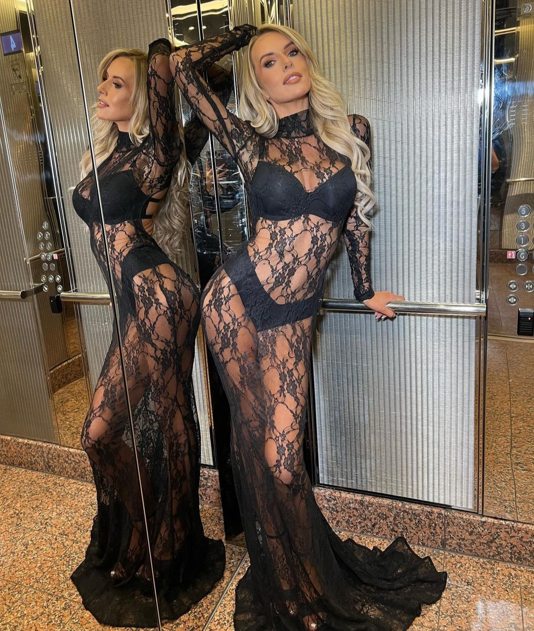 Faye Winter hits back at cruel troll after she’s called an ‘attention seeker’ for wearing see-through dress