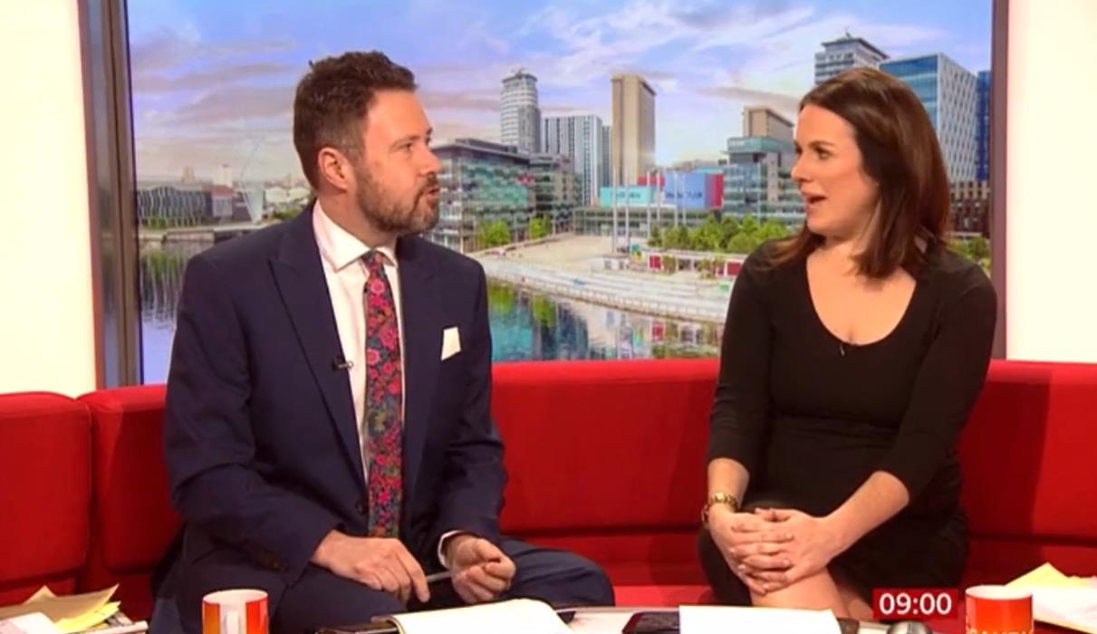 BBC Breakfast’s Jon Kay baffled as ‘mystery voice’ gate crashes show and talks over Nina Warhurst