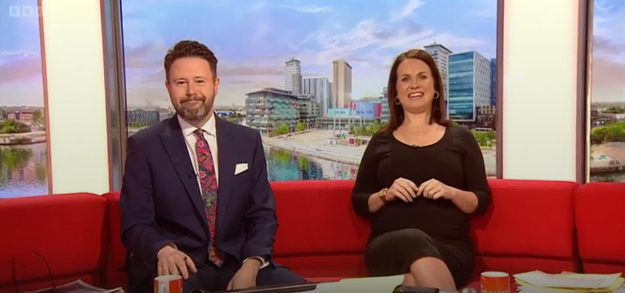 BBC Breakfast’s Nina Warhurst is worlds away from glam BBC look in fresh-faced pyjama pics