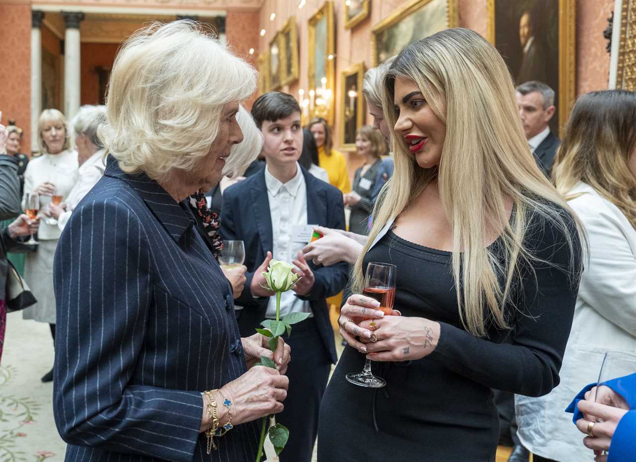 Love Island star Megan Barton Hanson chats to the Queen Consort after getting surprise royal invite