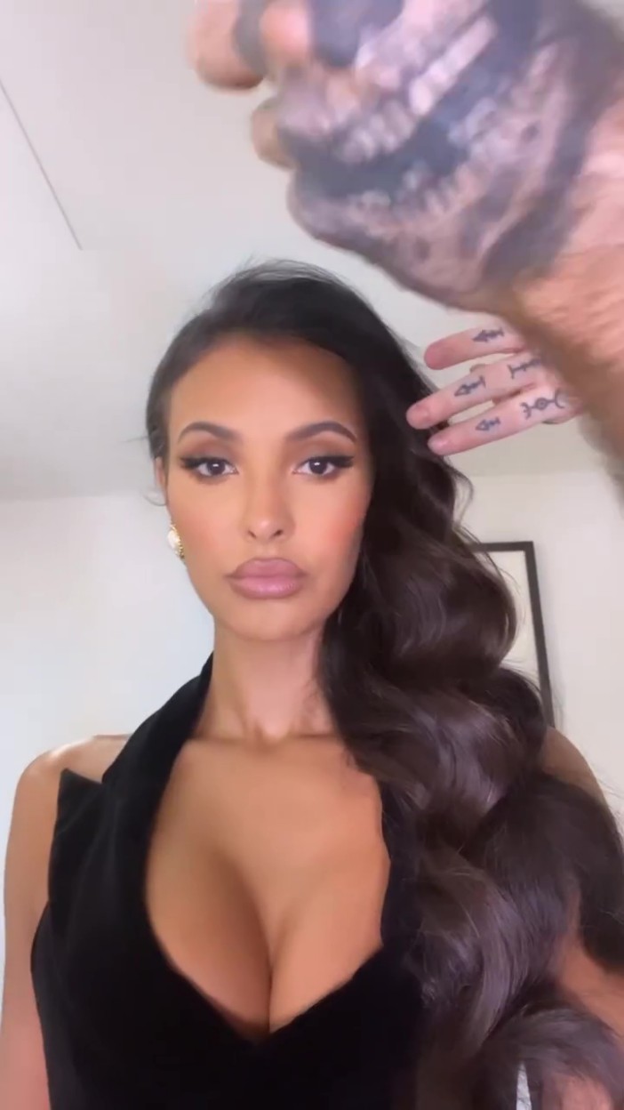 Maya Jama looks incredible as she glams up before Love Island final