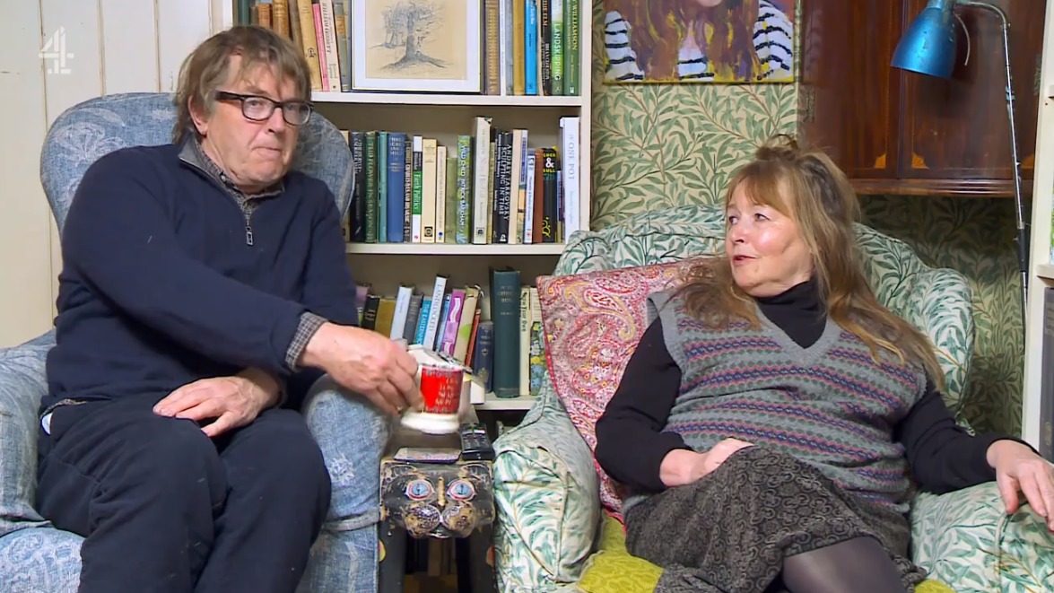 Gogglebox legends Mary and Giles leave viewers red in the face with very suggestive remark