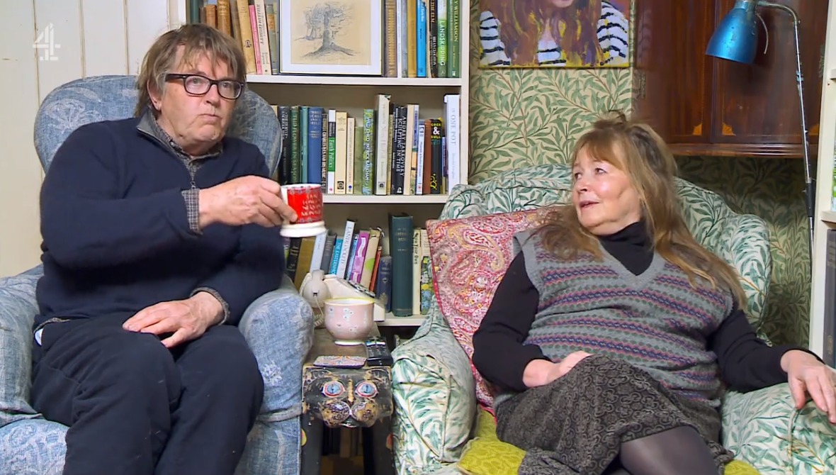 Gogglebox legends Mary and Giles leave viewers red in the face with very suggestive remark