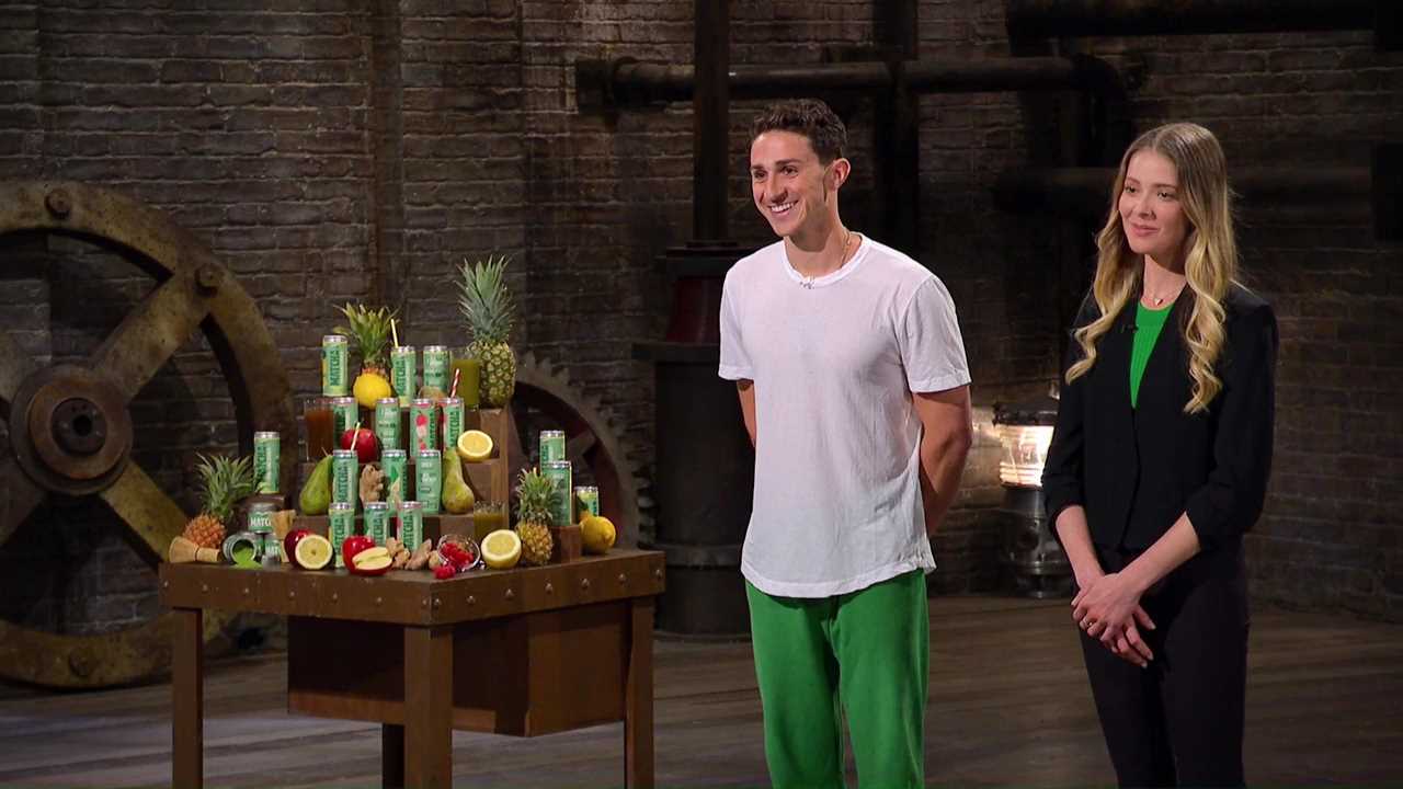 I was on Dragons’ Den – one of the most famous parts of the show is completely fake