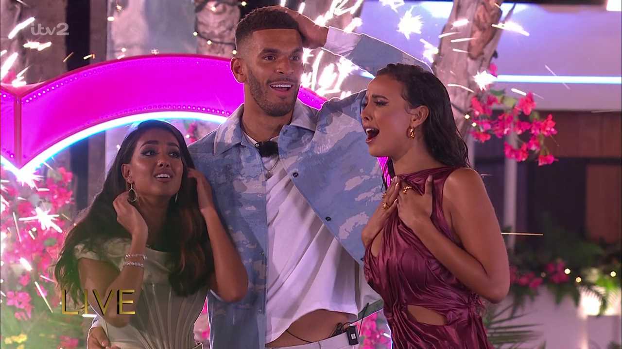 Love Island’s Kai and Sanam break down in tears as they’re revealed as winners of 2023