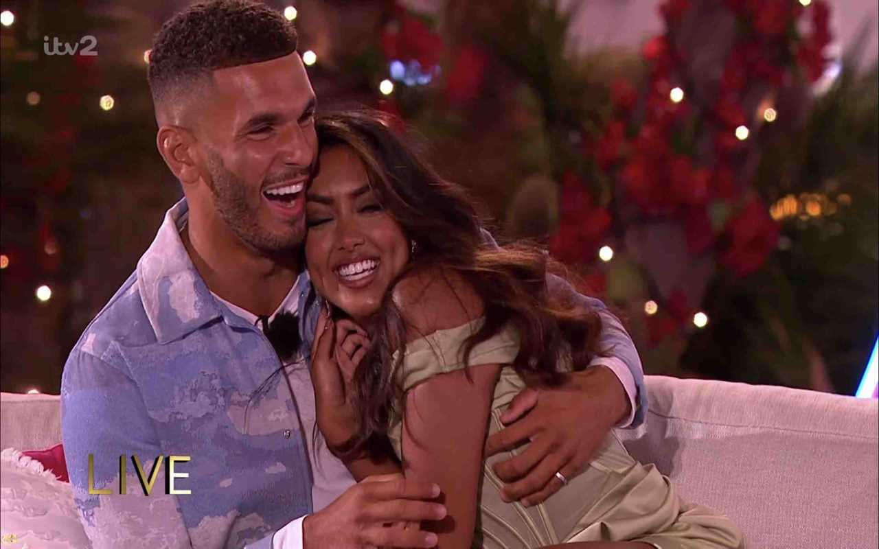 Love Island’s Kai and Sanam break down in tears as they’re revealed as winners of 2023