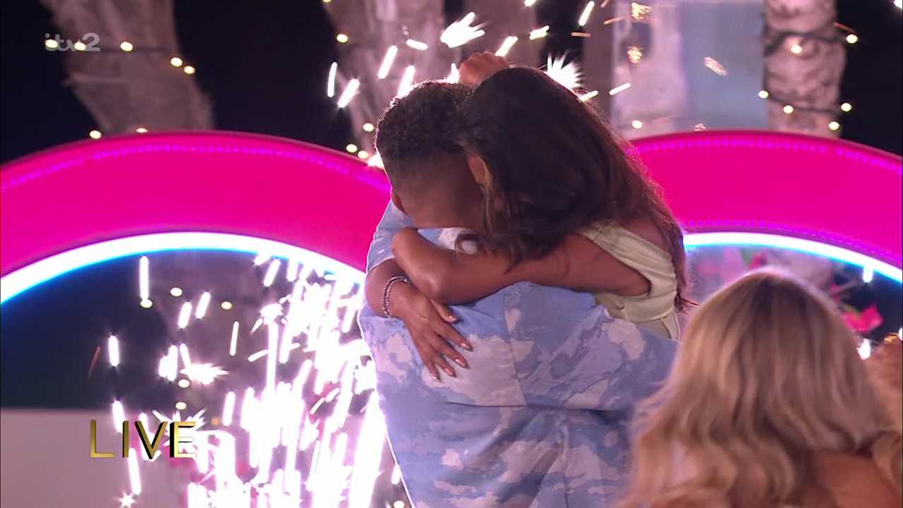 Love Island’s Kai and Sanam break down in tears as they’re revealed as winners of 2023