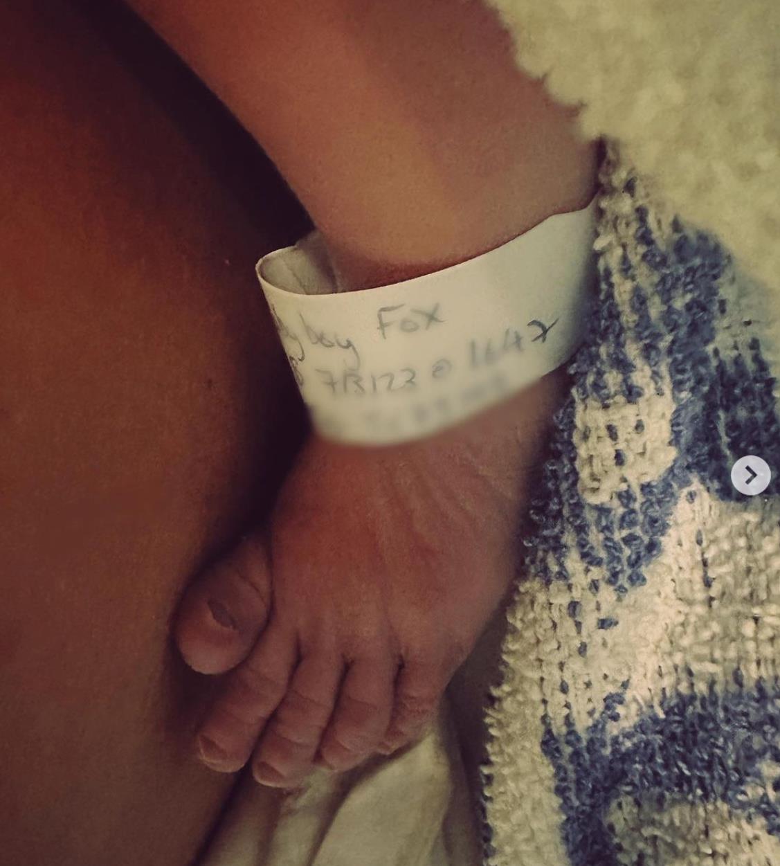 Hollyoaks star Jessica Fox gives birth to first ‘miracle’ baby and reveals adorable name and pictures