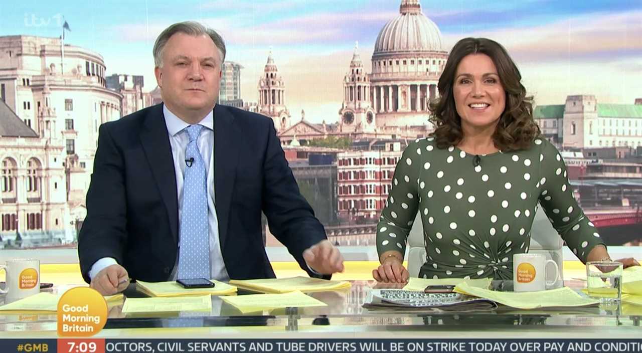 Good Morning Britain’s Ed Balls forced to apologise after swearing live on air