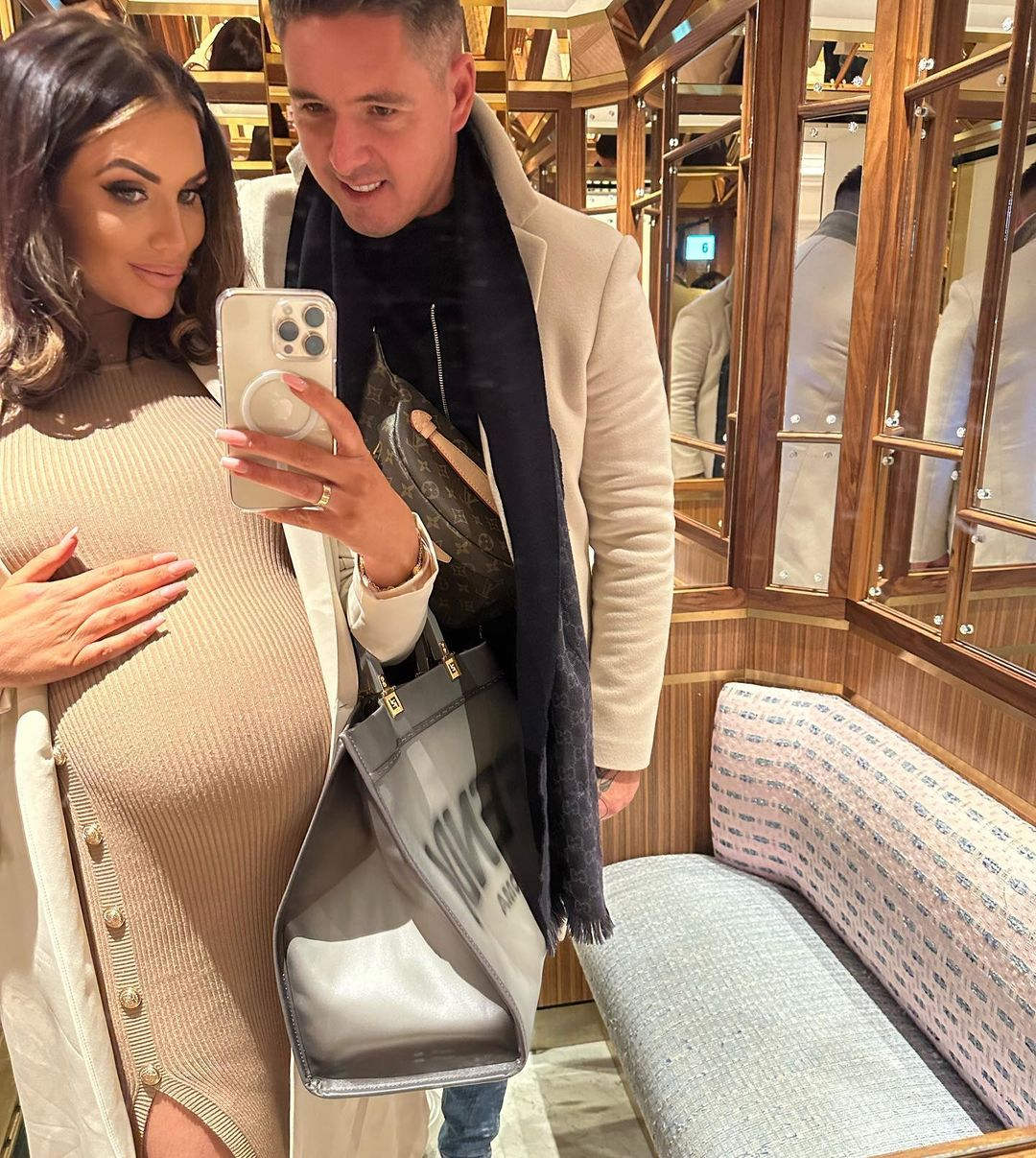 Pregnant Towie star in hospital hell as she’s forced to call medics at 3.30am