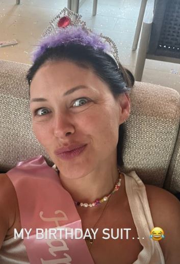 Emma Willis poses in her ‘birthday suit’ as she marks milestone – but fans won’t believe how old she is