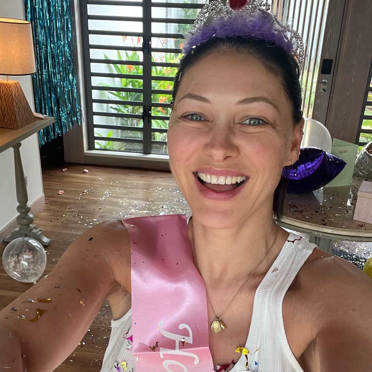 Emma Willis poses in her ‘birthday suit’ as she marks milestone – but fans won’t believe how old she is