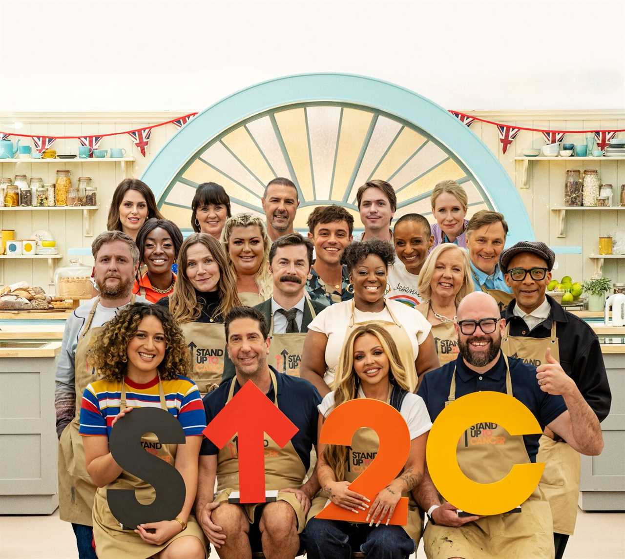 It's a stellar line-up for this year's Celeb Bake Off
