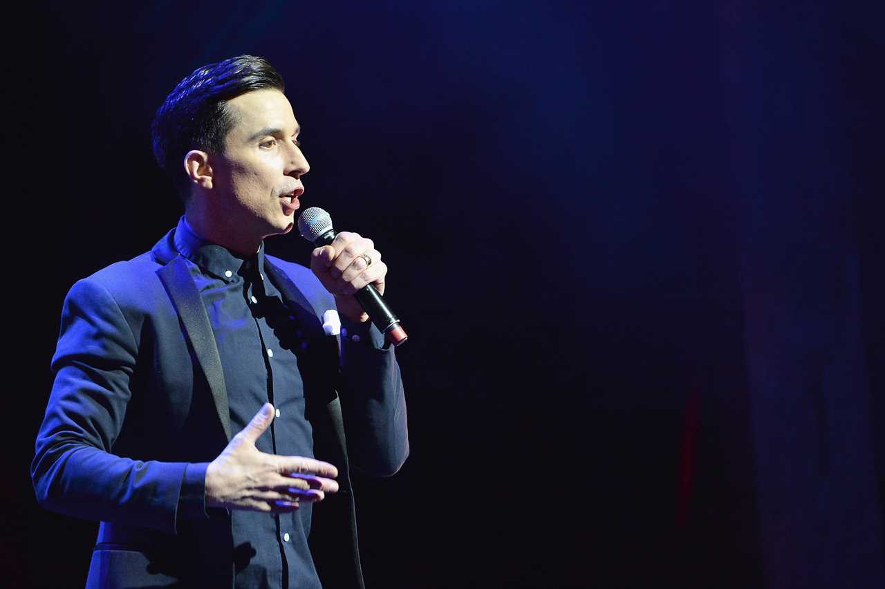 My wife and I are so horny for each other all the time – it makes people want to throw up, says comedian Russell Kane