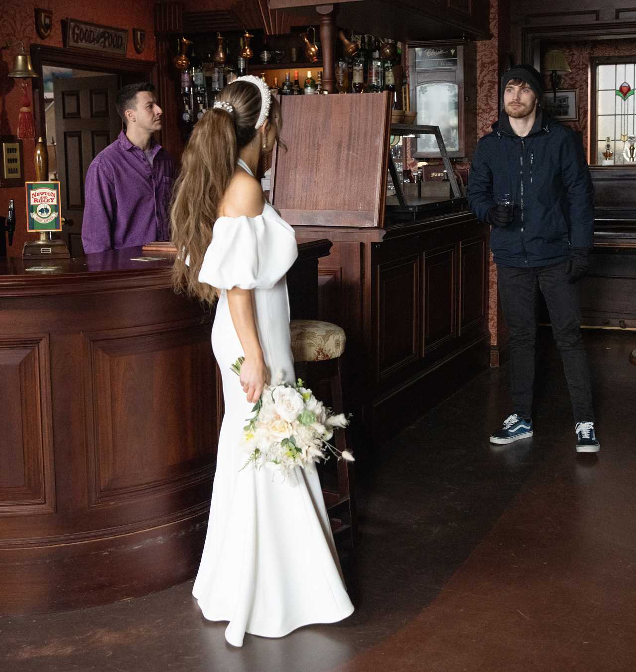 See the moment Coronation Street’s Daisy Midgeley suffers horrific acid attack on her wedding day after stalking hell