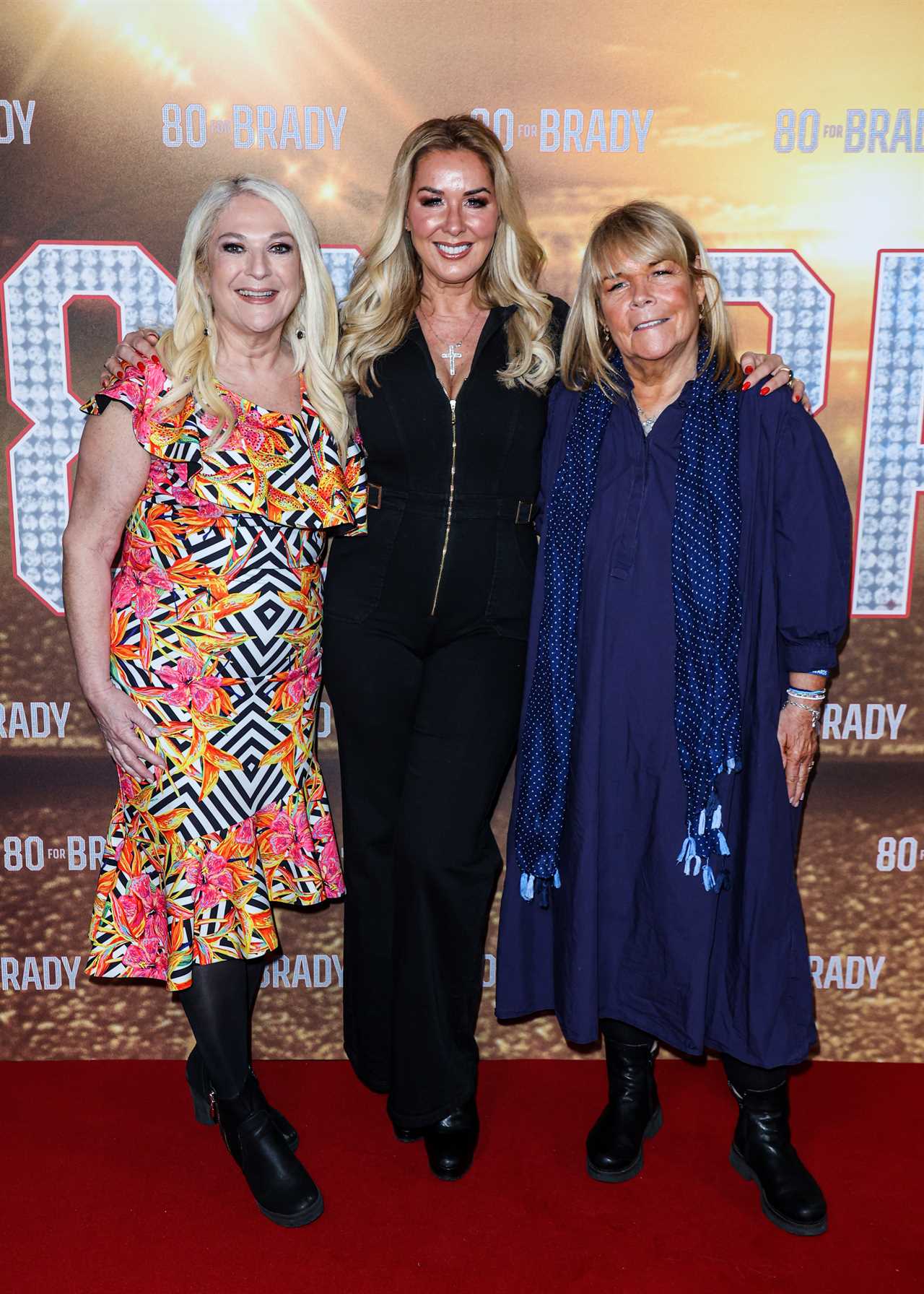 Inside heartbroken Vanessa Feltz’s girls night out with Claire Sweeney, Linda Robson and Andrea McClean