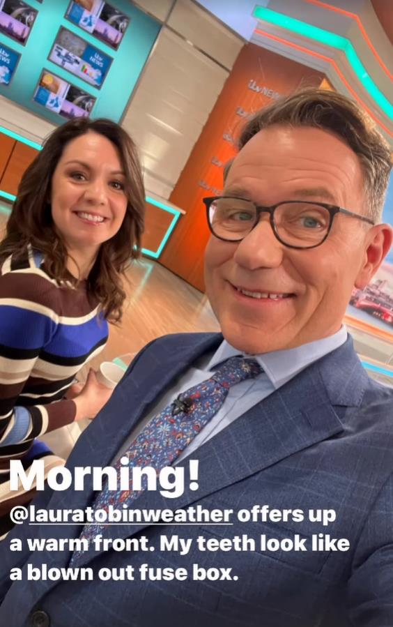 Laura Tobin stuns in stripey dress as she returns to Good Morning Britain