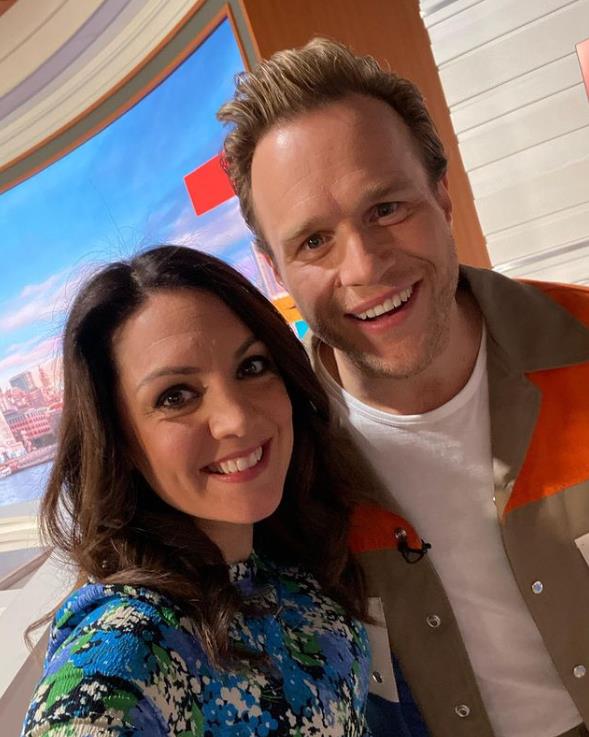 Laura Tobin stuns in stripey dress as she returns to Good Morning Britain