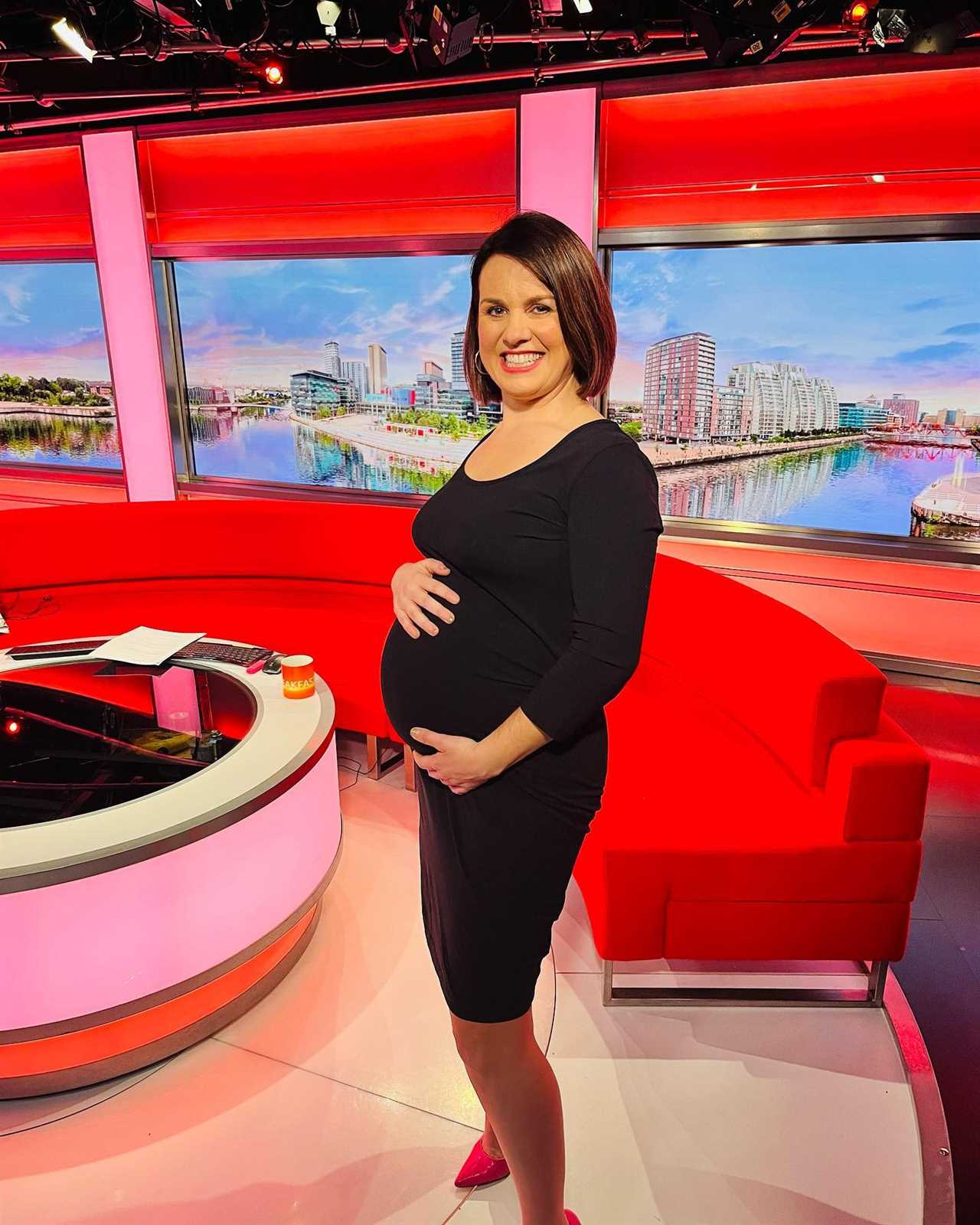 BBC Breakfast’s Nina Warhurst posts grimacing selfie as she’s scolded for ignoring co-star