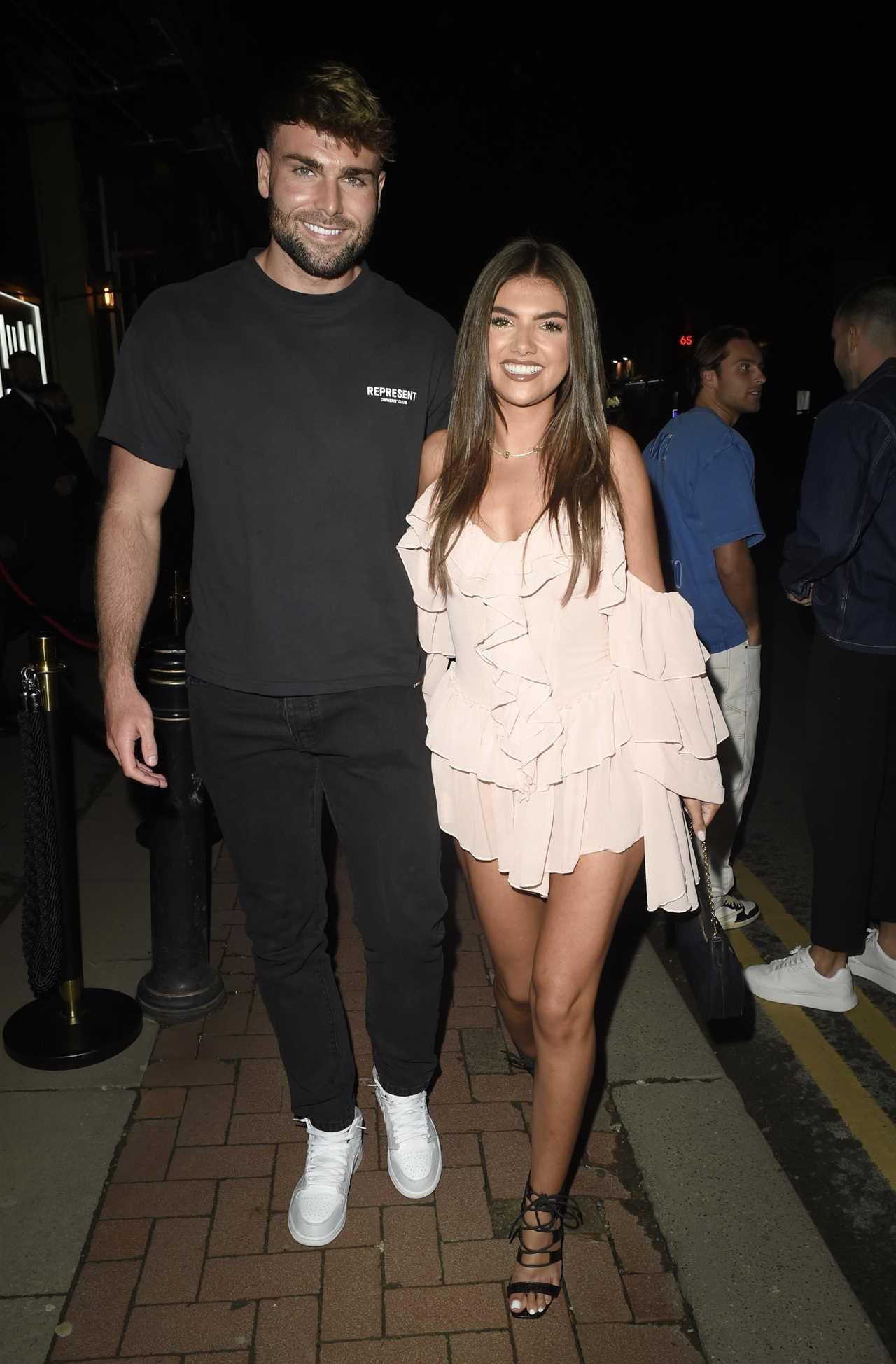 Love Island’s Casey sparks rumours he’s back with Claudia as they cuddle up on double date