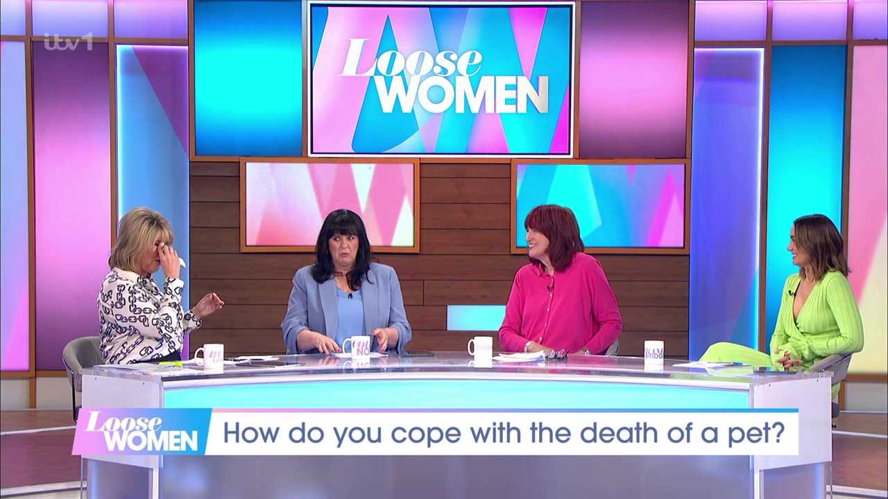 Ruth Langsford breaks down in tears on Loose Women over Corrie storyline