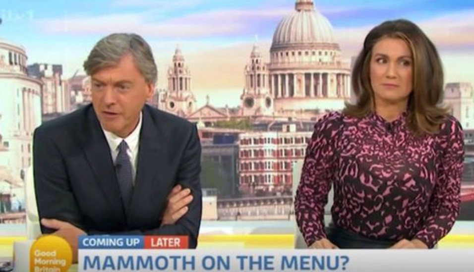 Susanna Reid caught rolling her eyes at Richard Madeley amid 'feud' rumours on Good Morning Britain
