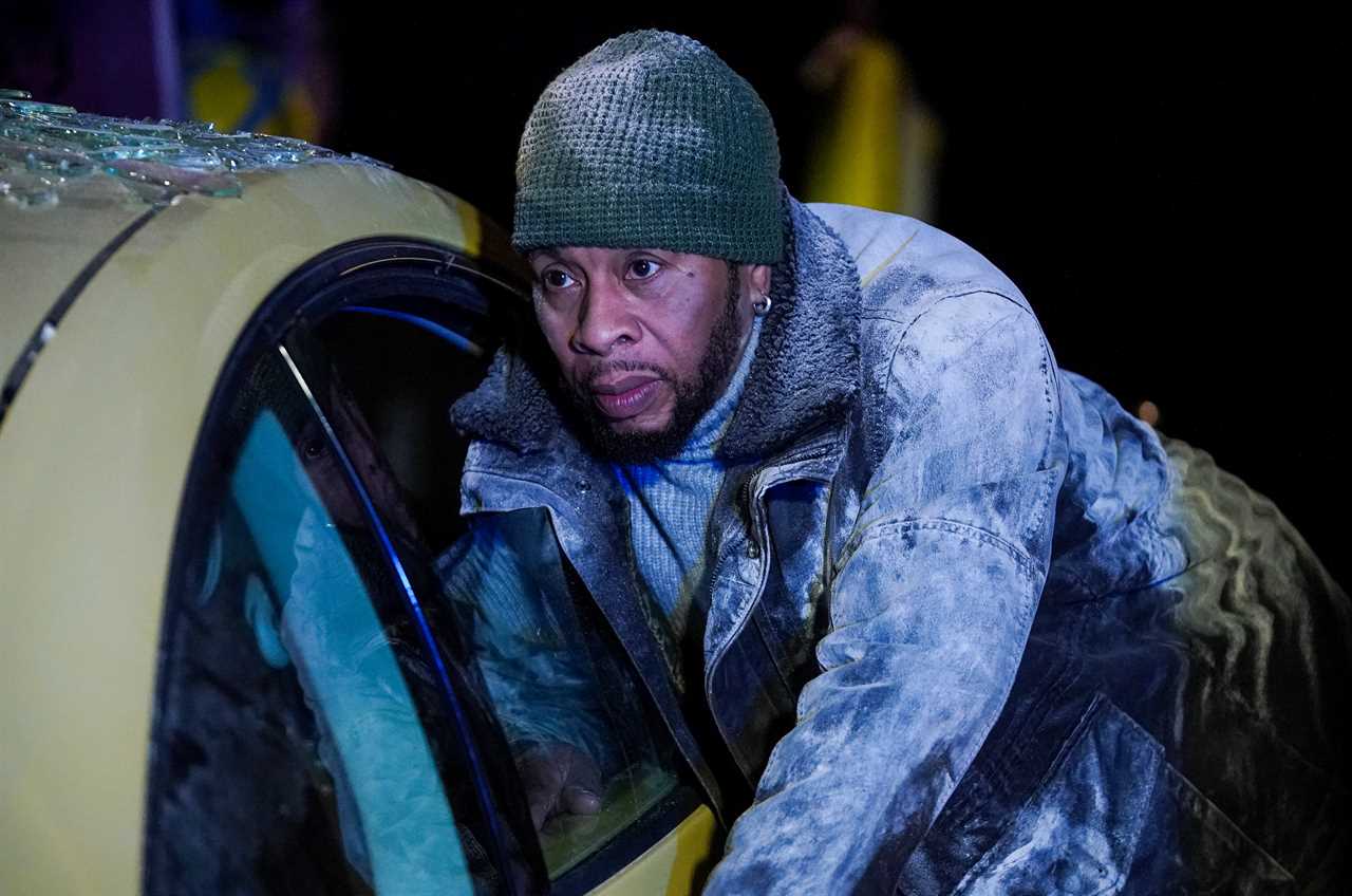 EastEnders rocked by horror car crash as Denzel is trapped in the wreckage