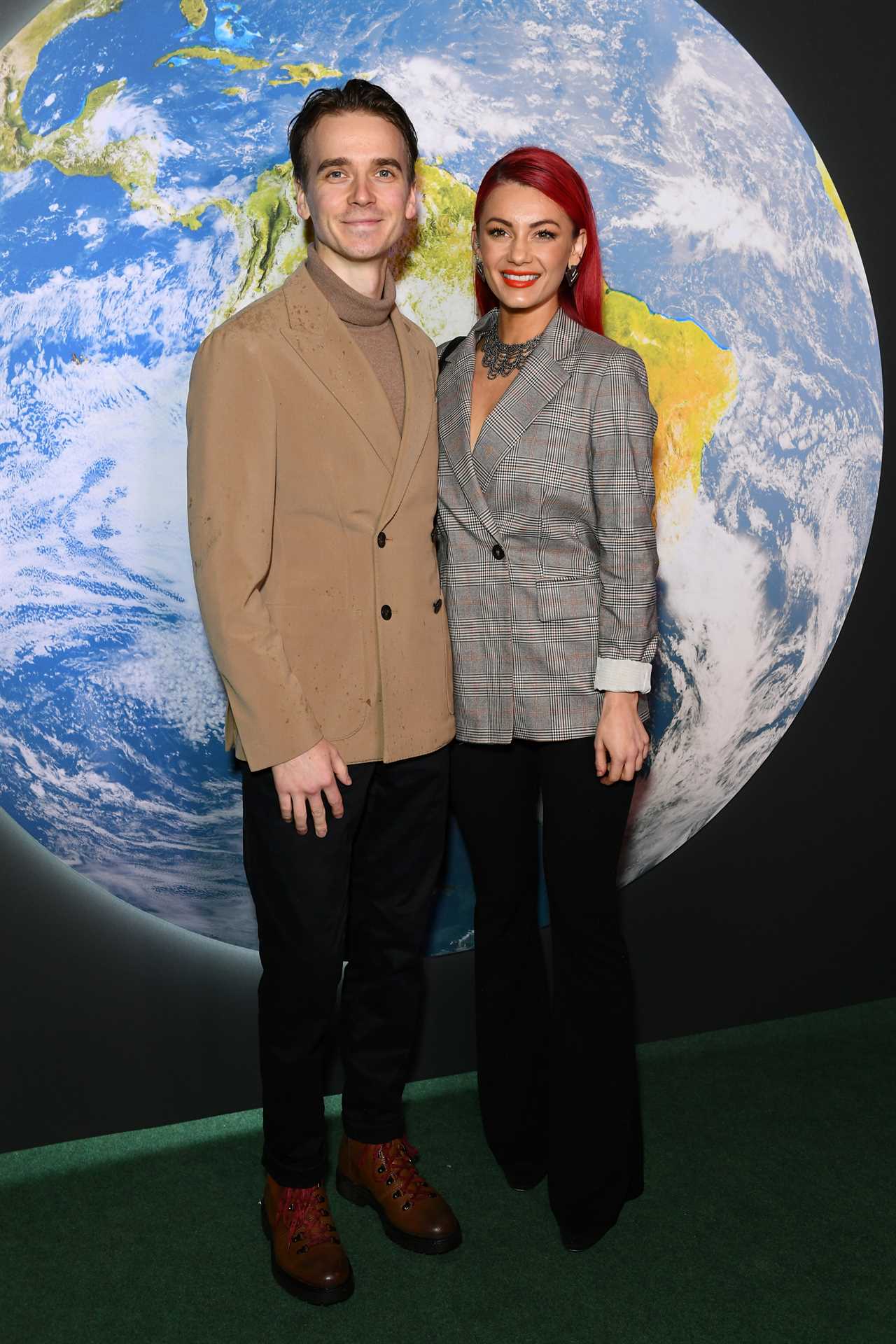 Joe Sugg and Dianne Buswell cosy up at BBC Earth event after split rumours