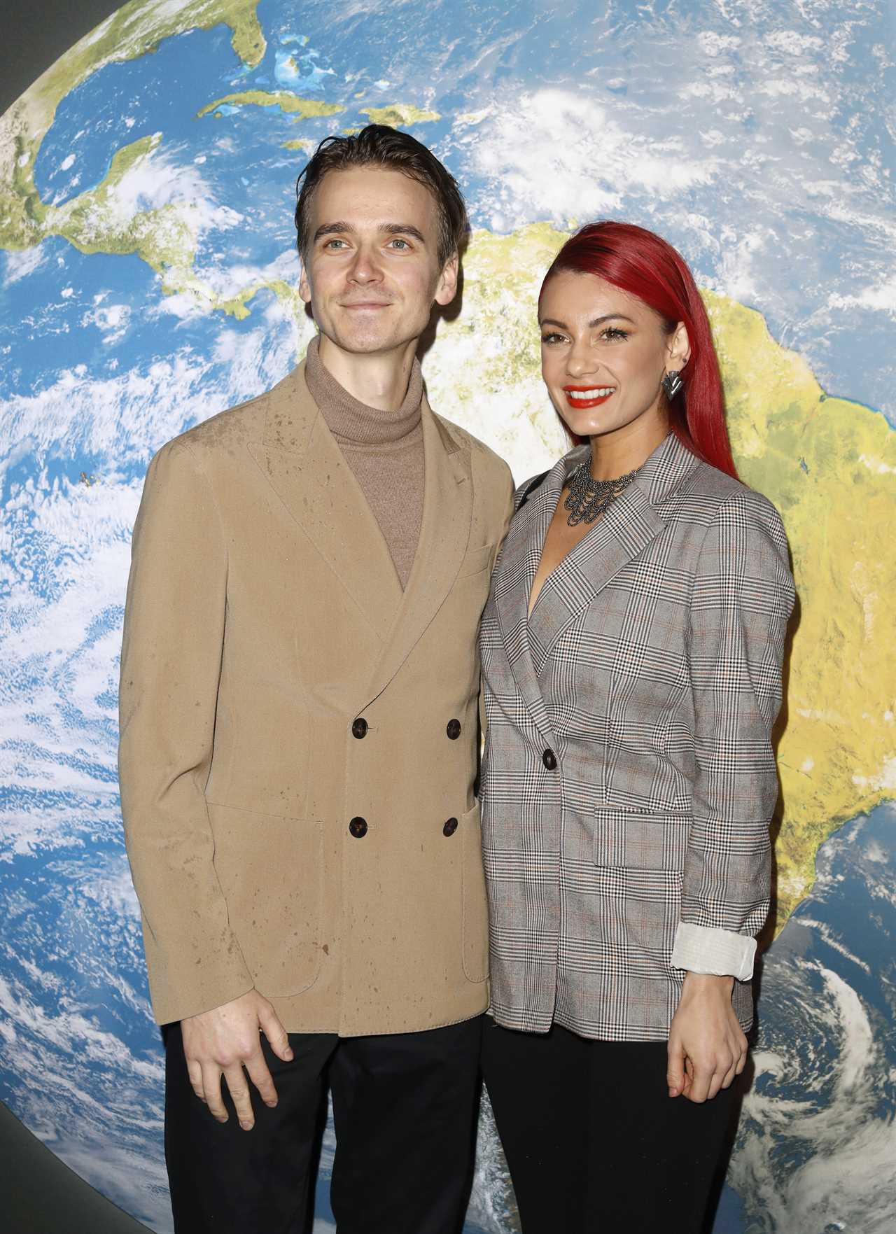 Joe Sugg and Dianne Buswell cosy up at BBC Earth event after split rumours