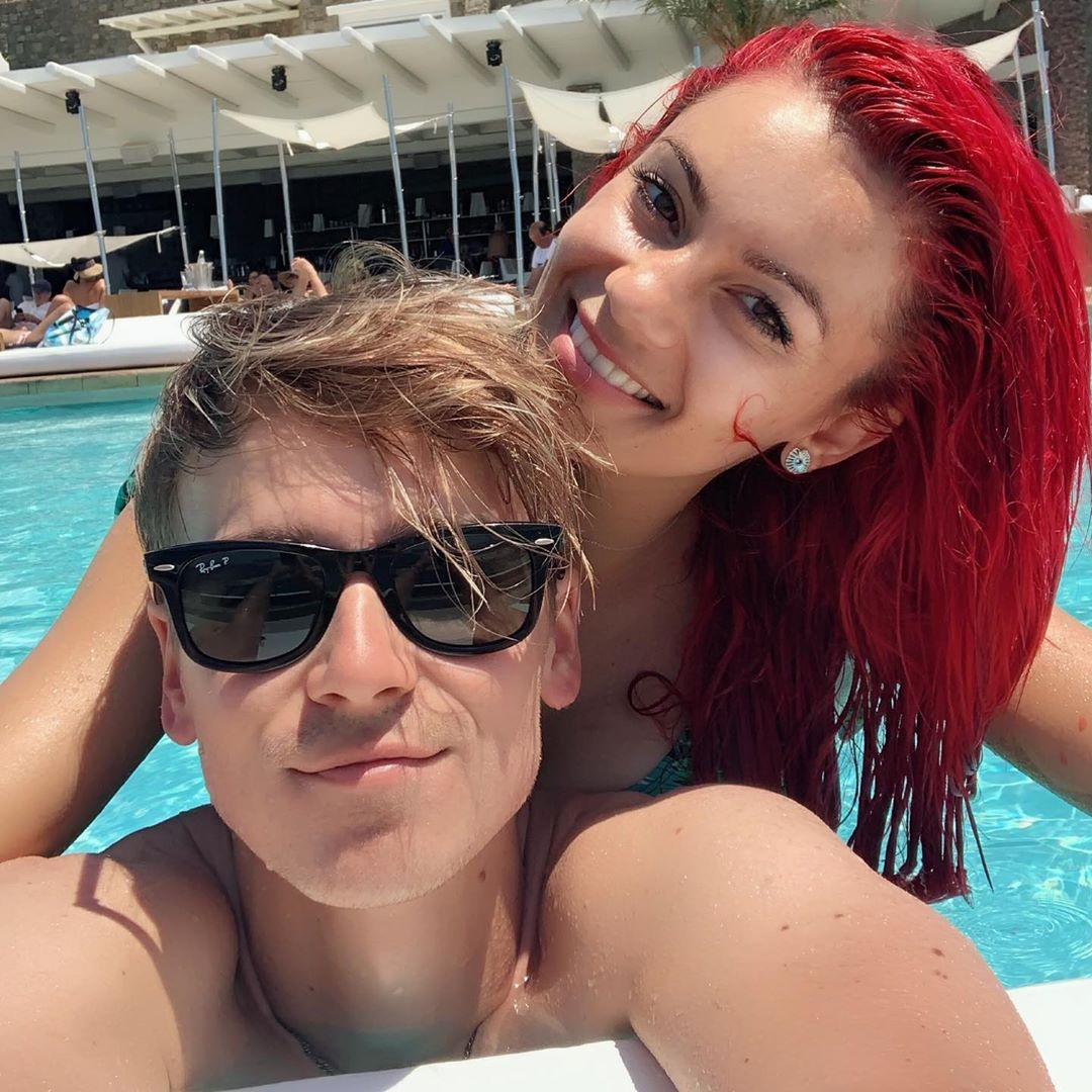 Joe Sugg and Dianne Buswell cosy up at BBC Earth event after split rumours