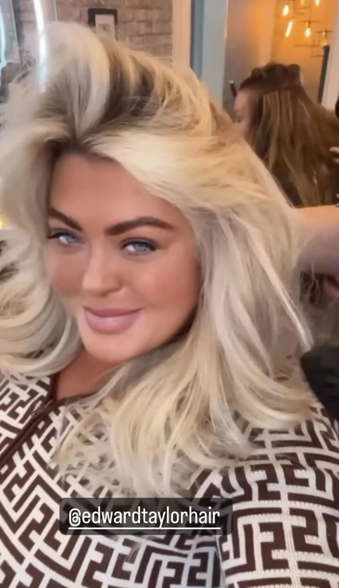 Gemma Collins begs for help after disaster strikes during a visit to the hair salon