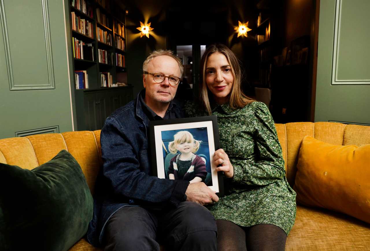 Devastating moment Jason Watkins & wife Clara Francis discover daughter Maudie’s ‘little shoes’ after her death aged two