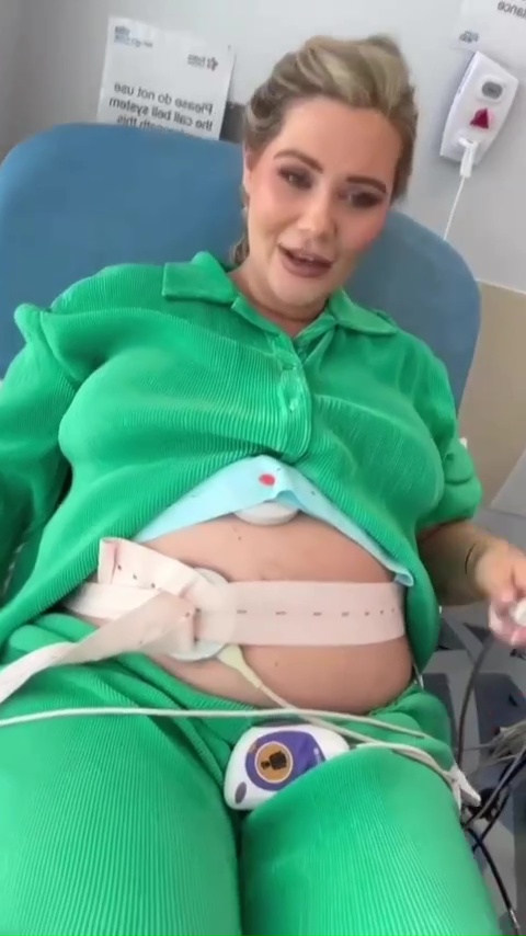 Pregnant Shaughna Phillips rushed to hospital after ‘baby stops moving’