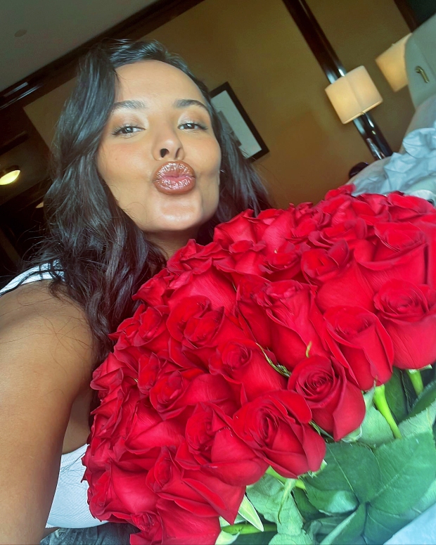 All the clues Maya Jama and  Leonardo DiCaprio have been dating from huge bunch of roses to fans spotting them on dates